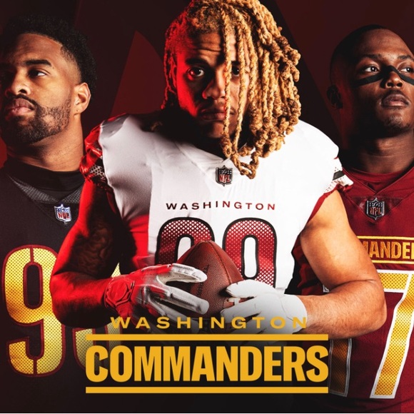 Nike NFL Team Apparel Redskins Dri-Fit Black V-Neck T-Shirt, Women’s Size Medium - Picture 11 of 11